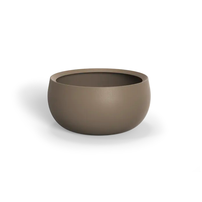 LORA polyester 80x40 cm ronde plantenbak