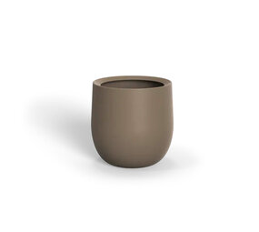 LORA polyester 50x50 cm ronde plantenbak