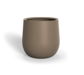 LORA polyester 70x70 cm ronde plantenbak