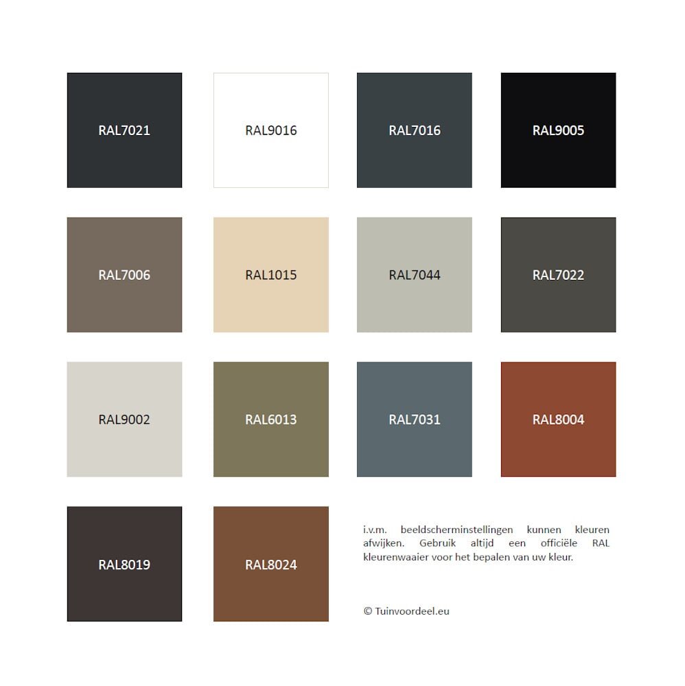 LORA polyester 40x80 cm ronde plantenbak