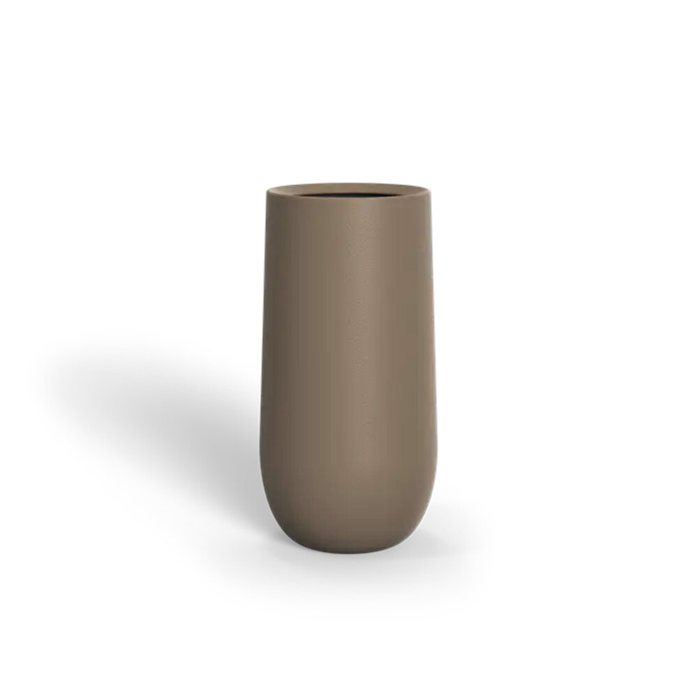 LORA polyester 40x80 cm ronde plantenbak