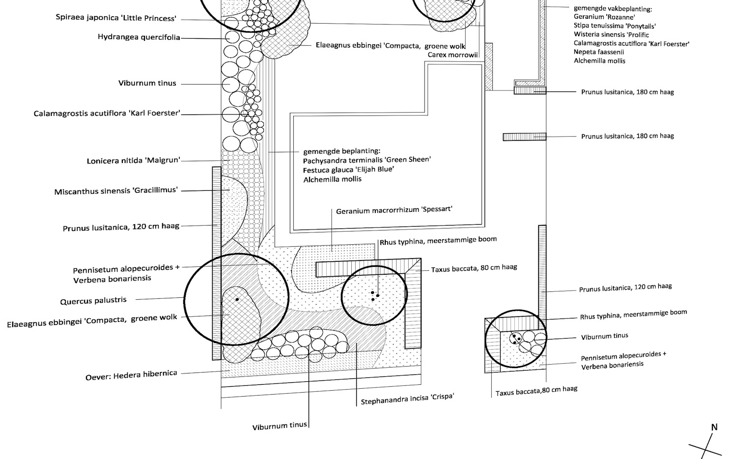 maak altijd een beplantingsplan om teleurstelling te voorkomen