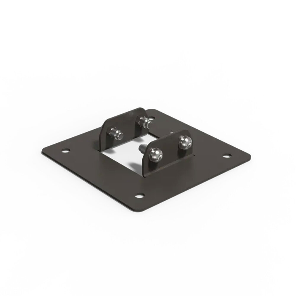 Pergola Voetplaat staal  20 x 20 cm