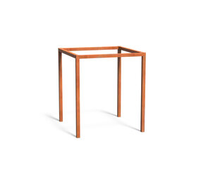 Pergola REGULAR corten  220 x 220 x h. 250 cm