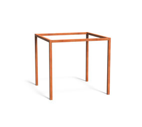 Pergola REGULAR corten  270 x 270 x h. 250 cm