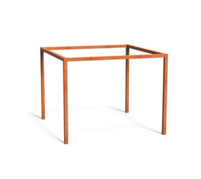 Pergola REGULAR corten  320 x 320 x h. 250 cm