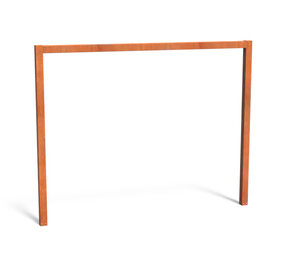 Pergola U-VORM corten  320 x h. 250 cm