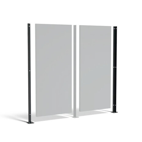 Hoekstaander gecoat staal