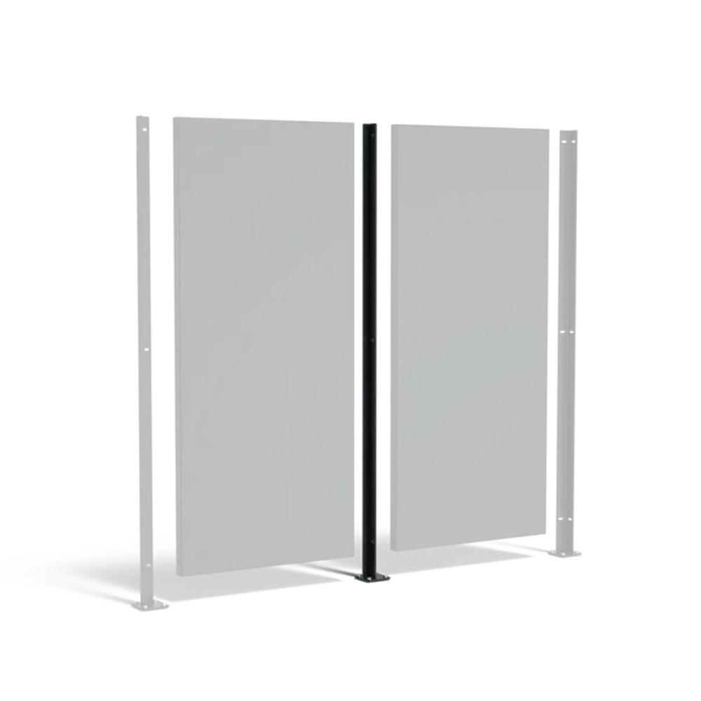 Tussenstaander gecoat staal