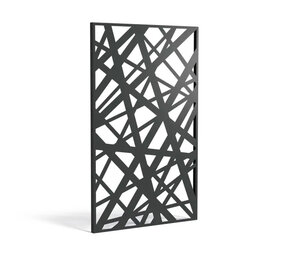 Sfeerpaneel staal VPA10 ABSTRACT 110 x 5 x 180 cm