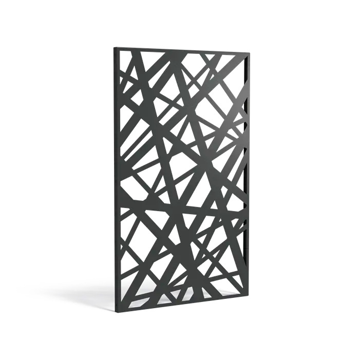 Sfeerpaneel staal VPA10 ABSTRACT 110 x 5 x 180 cm afbeelding 1