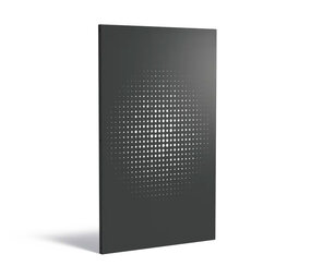 Sfeerpaneel staal VPA3 ABSTRACT 110 x 5 x 180 cm