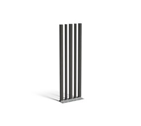 Tuinpaal Vari set 5 stuks staal  100 x h. 300 cm