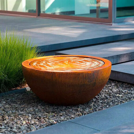 Watertafel Bayou 100x43 cm corten