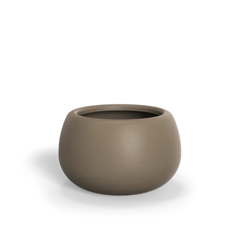 MERO polyester 80x50 cm ronde plantenbak MERO polyester 80x50 cm ronde plantenbak