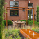 Pergola REGULAR corten  420 x 320 x h. 250 cm