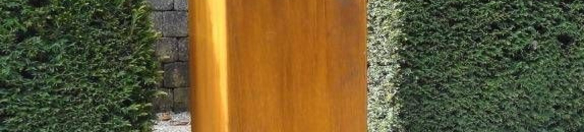 Cortenstaal tuinhaarden van Forno