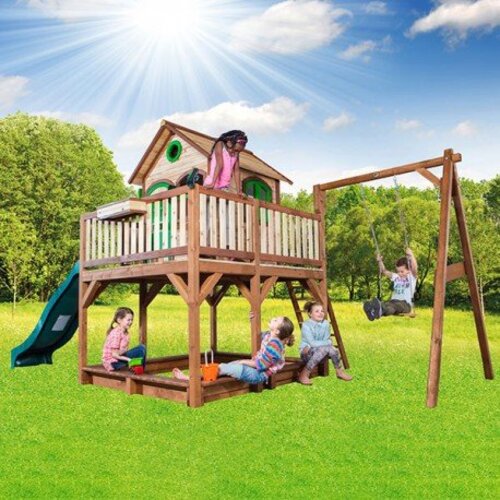 Spielhaus Liam mit Schwung Spielhaus Liam mit Schwung