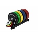 Crossmaxx® LMX85C Crossmaxx® Comp. bumper plate 50mm - coloured (10 - 25kg)