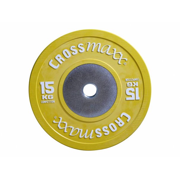 Crossmaxx® LMX85C Crossmaxx® Comp. bumper plate 50mm - coloured (10 - 25kg)