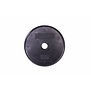 LMX84 Disc rubber coated 30mm - black (0,5 - 5kg)