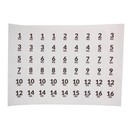 LMX.® LMX66 LMX.® Number sticker set (108pcs)