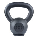 Lifemaxx® LMX90 Cast iron kettlebell (with rubber foot) (4kg)