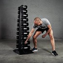 Lifemaxx® LMX94.TD Lifemaxx® PU dumbbell tower with LMX72 dumbbellset 1-10kg