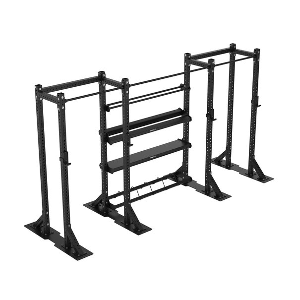 Crossmaxx® RIGXLHRS3B Crossmaxx® Rig XL half-rack model S3 + Baseplate