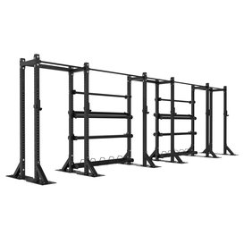 RIGXLHRS4B Crossmaxx® Rig XL half-rack model S4 + Baseplate