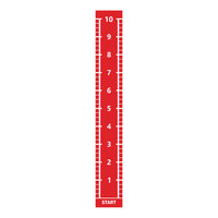 Lifemaxx® LMX1373.RED Sprinttrack 1,5 x 11m - Red