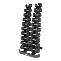 LMX.® LMX1011 LMX.® Vertical dumbbell rack
