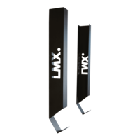 LMX.® LMX1231 LMX.® Foam roller storage wall mount