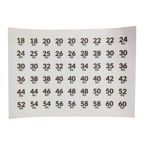 LMX.® LMX66 LMX.® Number sticker set (108pcs)