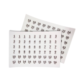 LMX66 LMX.® Number sticker set (108pcs)