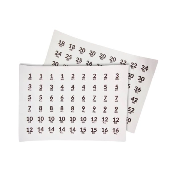 LMX.® LMX66 LMX.® Number sticker set (108pcs)