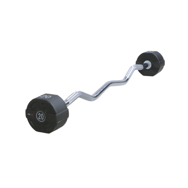 Lifemaxx® LMX74.E Lifemaxx PU EZ barbell (10 - 40kg)