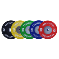 Crossmaxx® LMX85C Crossmaxx® Comp. bumper plate 50mm - coloured (10 - 25kg)