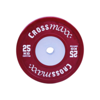 Crossmaxx® LMX85C Crossmaxx® Comp. bumper plate 50mm - coloured (10 - 25kg)