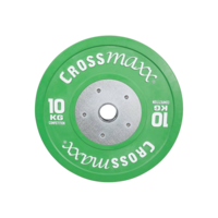 Crossmaxx® LMX85C Crossmaxx® Comp. bumper plate 50mm - coloured (10 - 25kg)