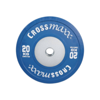 Crossmaxx® LMX85C Crossmaxx® Comp. bumper plate 50mm - coloured (10 - 25kg)