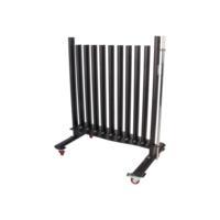 LMX.® LMX1151 LMX.® Vinyl dumbbell rack (black)