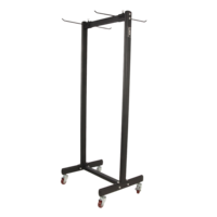 LMX.® LMX1227 LMX.® Aerobic mat rack. For 30 mats (black)