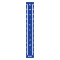 Lifemaxx® LMX1373.BLUE Sprinttrack 1,5 x 11m - Blue