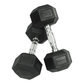 LMX81 Crossmaxx® Hexagon dumbbells (1 - 60kg)