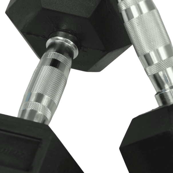 Crossmaxx® LMX81 Crossmaxx® Hexagon dumbbells (1 - 60kg)
