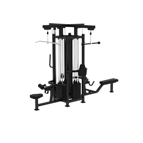 Impulse IMP-IF9327-4 4-stack multi-station - black - 295LB