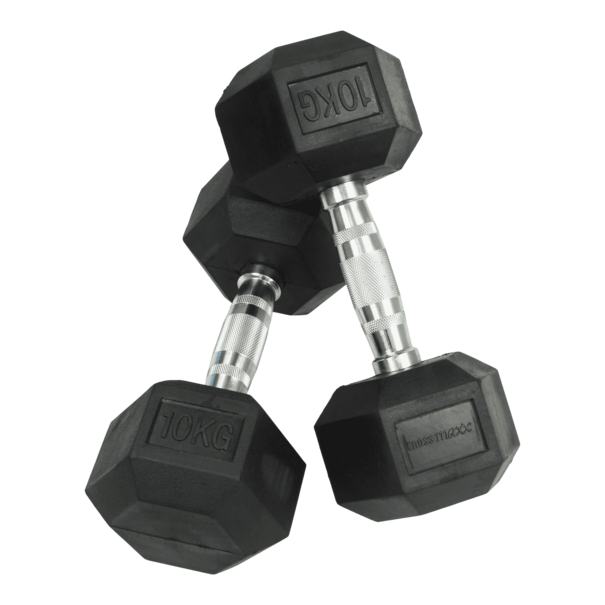Crossmaxx® SUPERSET - Crossmaxx® Hexagon dumbbells 12,5 to 20kg (130kg total)