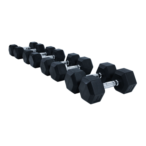 Crossmaxx® SUPERSET - Crossmaxx® Hexagon dumbbells 12,5 to 20kg (130kg total)