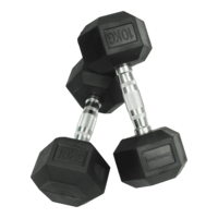 Crossmaxx® SUPERSET - Crossmaxx® Hexagon dumbbells 32,5 to 40kg (290kg total)